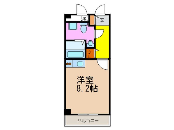 プラスコ－ト西豊川の物件間取画像